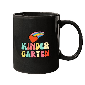 Discover Groovy Hello Kindergarten Vibes Retro Mugs