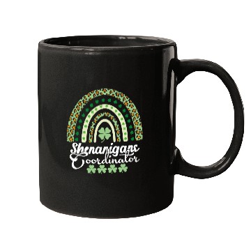 Discover Shenanigans Coordinator Matching Teacher Rainbow Mugs