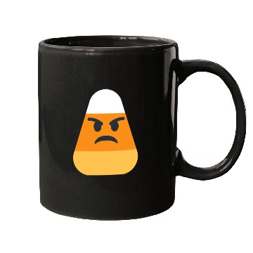 Discover Angry Candy Corn Halloween Costume Mugs