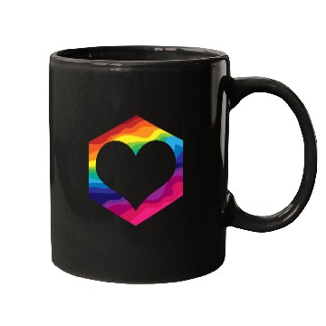 Discover LGBT Gay Lesbian Pride Flag Equality Pride Month Mugs