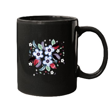 Discover Colorful summer flowers Mugs
