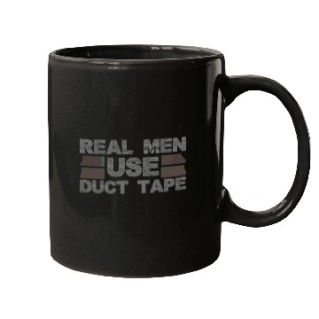 Discover Real Men Use Duct Tape 3 Mugs