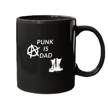 Discover Punk is Dad Mugs