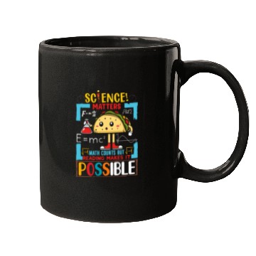 Discover Science math matters counts Mugs
