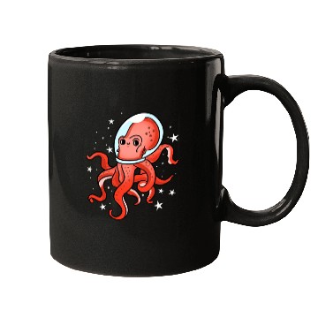 Discover Octopus Astronaut For Octopus Lover Mugs