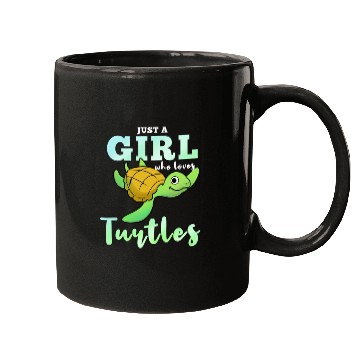 Discover Just A Girl Who Loves Turtles For Turtle Lover New Mugs