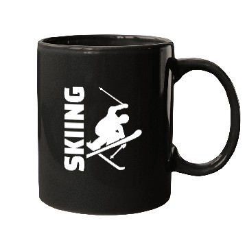 Discover Skiing Mugs