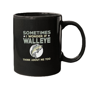 Discover Funny Walleye Fishing Lover Mugs