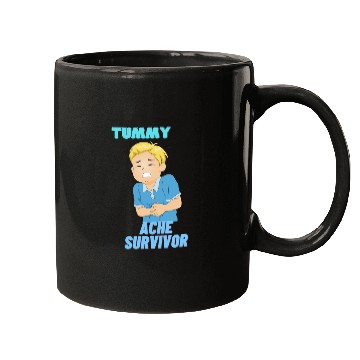 Discover Tummy Ache Survivor Funny Back To School Mugs
