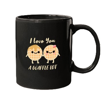 Discover I Love A Waffle Lot For Waffle Lover Mugs