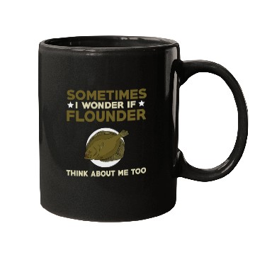 Discover Funny Flounder Fishing Quote Mugs