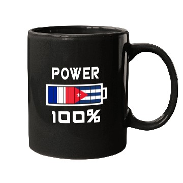 Discover France and Cuba power 100% Mugs