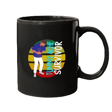 Discover Tummy Ache Survivor Mugs