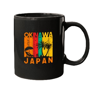 Discover Okinawa, Ryukyu Japan Okinawa Mugs