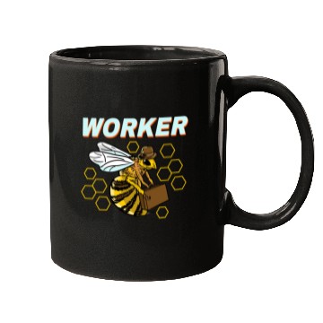 Discover Worker Bee For Bee Lover Mugs