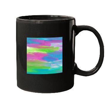 Discover Abstract Colorful Painting Mugs
