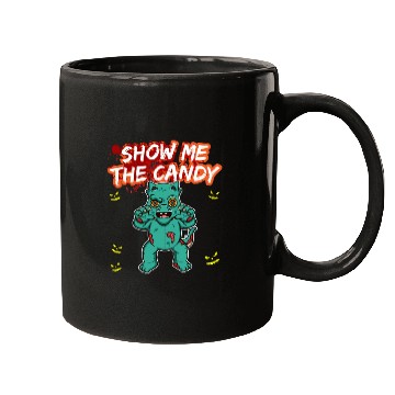 Discover Show Me The Candy Halloween Costume Trick Or Treat Mugs