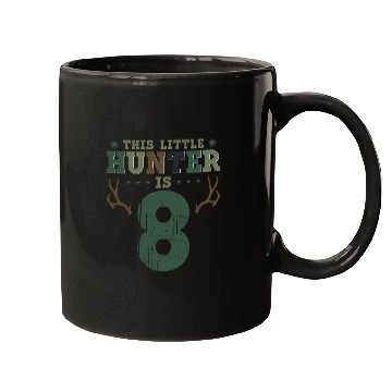 Discover Buck Deer Hunting Hunter Kid 8th Mugs
