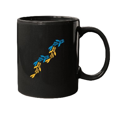 Discover colorful koi fish nishikigoi Mugs