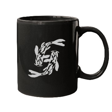 Discover design 2 koi fish Mugs