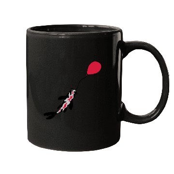 Discover balloon koi fish nishikigoi Mugs