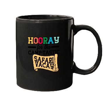 Discover Safari Vacation Camping Travel Guide Mugs