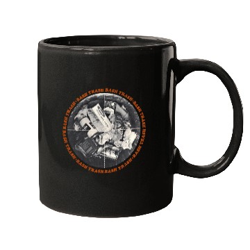 Discover "BASH TRASH" Reduce Reuse Recycle Climate Ecology Mugs