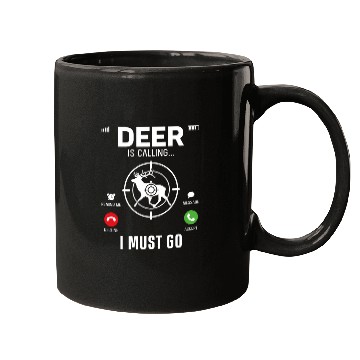 Discover Buck Deer Hunting Hunter Phone Mugs