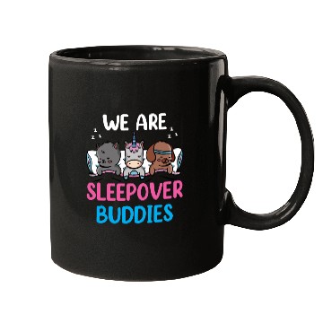 Discover We Are Sleepover Buddies Cute Party Overnight Mugs