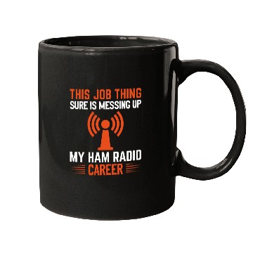 Discover messing up my Ham Radio career Mugs