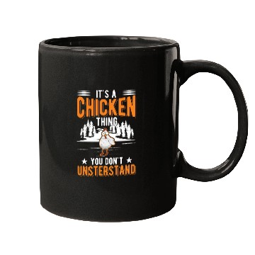 Discover It's A Chicken Thing Chickens Mugs