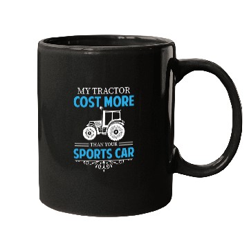 Discover Farmer Tractors Nature Mugs