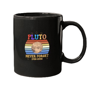 Discover pluto never Forget light Mugs
