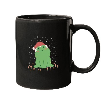 Discover Kawaii Frog Goblincore Cottagecore Aesthetic Mugs