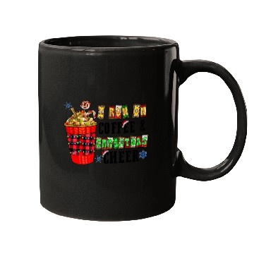 Discover I Run On Coffee & Christmas Cheer Mugs