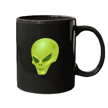 Discover alien , green, skull Mugs