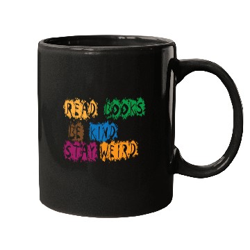 Discover read books be kind stay weird 5 Mugs