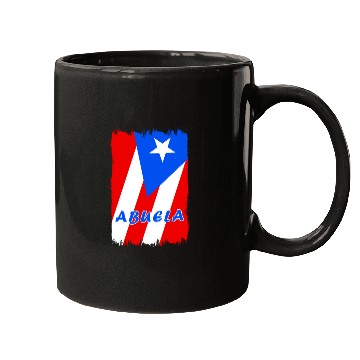 Discover Puerto Rico grandmother flags design Mugs