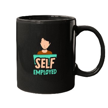 Discover Self Employed Mom Job Work Boss Freelancer Mugs