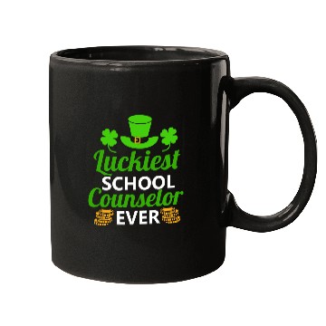 Discover Luckiest School Counselor Ever St. Patrick's Day Mugs