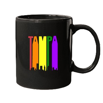 Discover Tampa Florida Gay Pride Rainbow Mugs