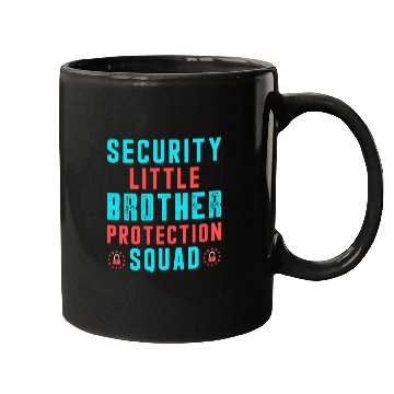 Discover Security Little Brother Protection Squad Mugs