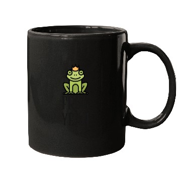 Discover FROG YEAH Funny Cute Frog Mugs