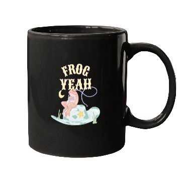 Discover FROG YEAH Funny Cute Frog Mugs