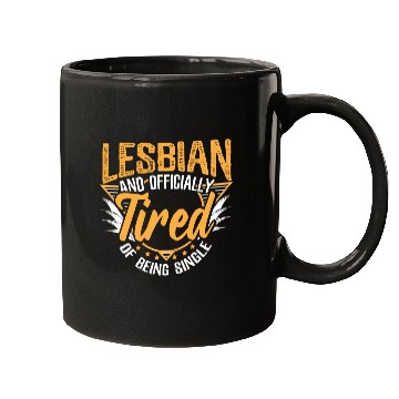 Discover Lesbian Single Pride Bi Gift Idea Mugs