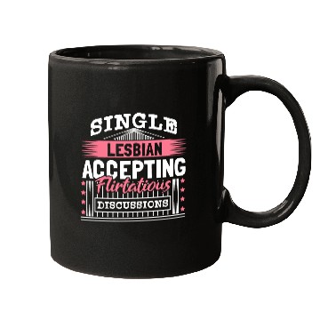 Discover Lesbian Single Lgbt+ Proud Mugs