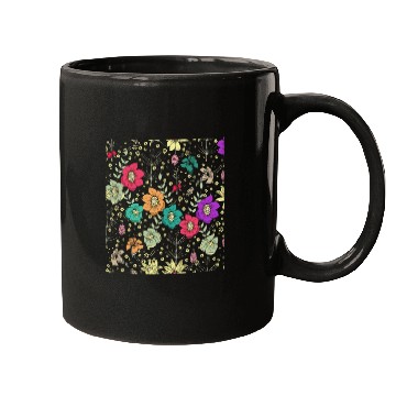 Discover Flowers Women Floral Colorful Wildflower Mugs