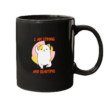 Discover strong and beautiful cat. Mugs