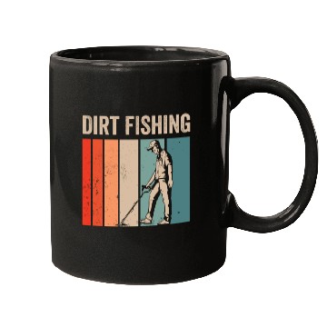 Discover Dirt Fishing Detector Metal Detecting Detection Mugs