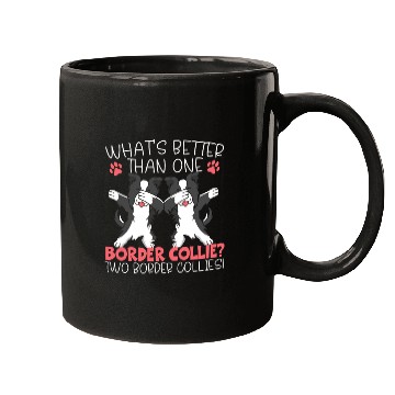 Discover Border Collie Whisperer Dog Lover Puppy Owner Pup Mugs